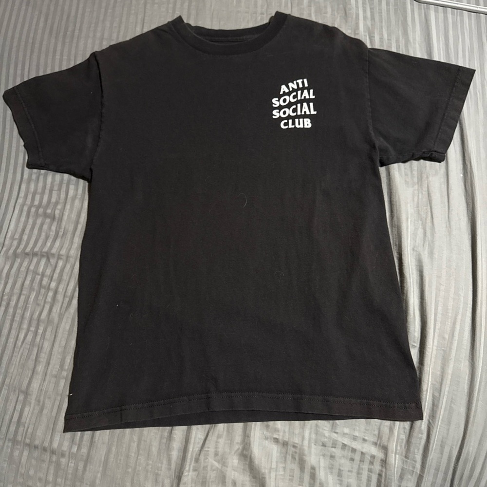 Anti Social Social Club Black Short Sleeve Tee